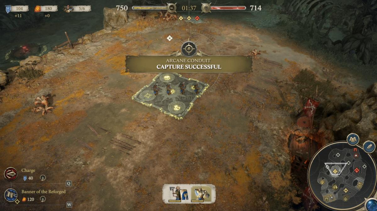 Warhammer Age of Sigmar: Realms of Ruin ability cost.